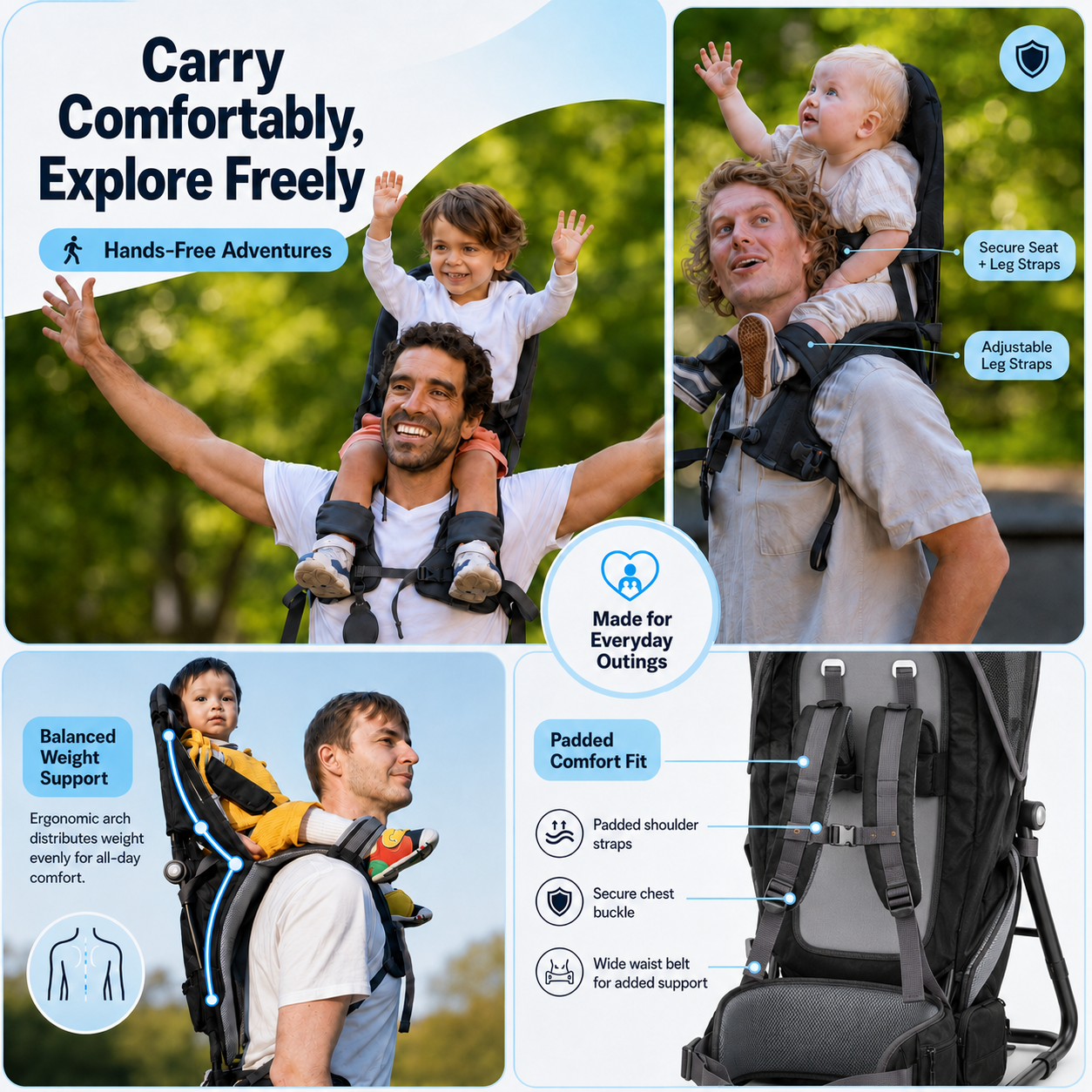 TotsGo Shoulder Carrier